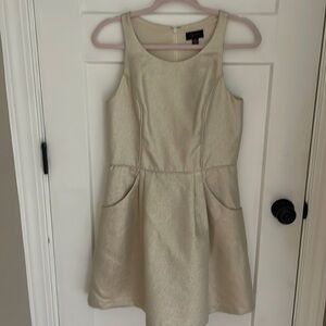 Metallic Cocktail Dress